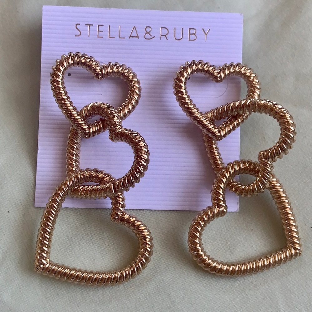 Heart earrings